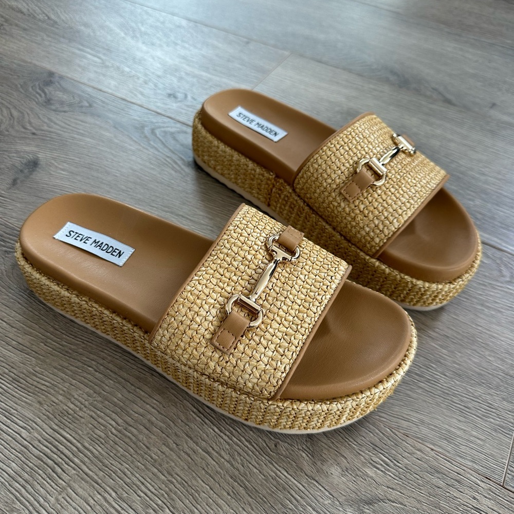 Steve Madden Kaley Platform Sandals, Size: 9.5